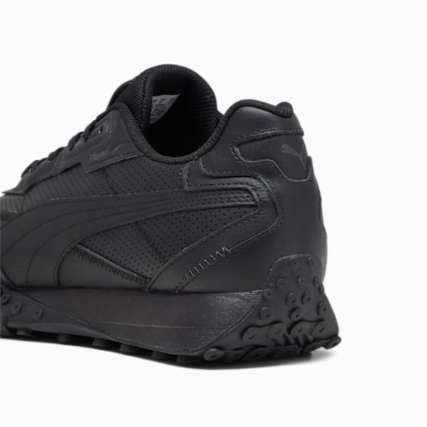 Blktop Rider Leather Sneakers, PUMA Black-Shadow Gray, extralarge-IND