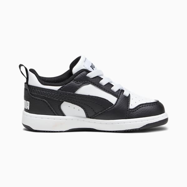 Baskets Rebound V6 Lo Bébé, PUMA White-PUMA Black, extralarge