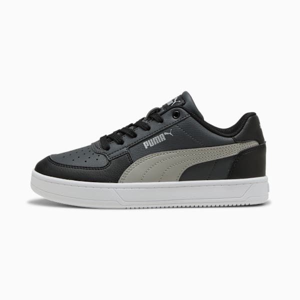 Tenis PUMA Caven 2.0 para adolescentes, Dusky Gray-Smokey Gray-PUMA Black, extralarge