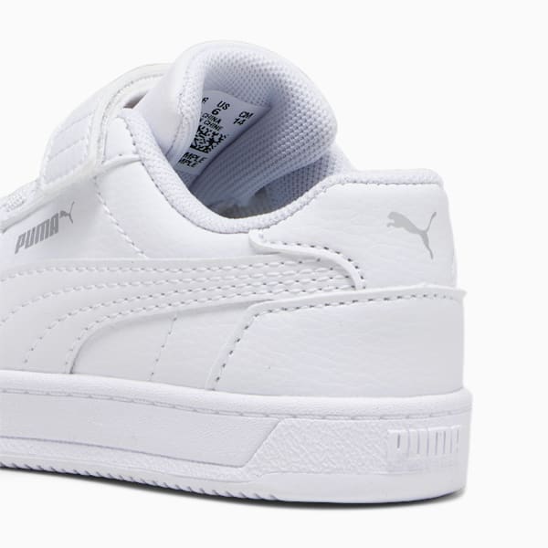 Tenis PUMA Caven 2.0 para bebés, PUMA White-PUMA Silver-PUMA Black, extralarge