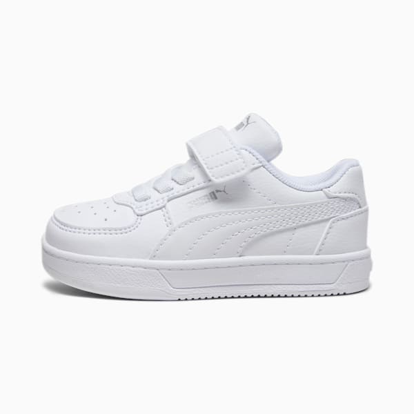 Tenis PUMA Caven 2.0 para bebés, PUMA White-PUMA Silver-PUMA Black, extralarge
