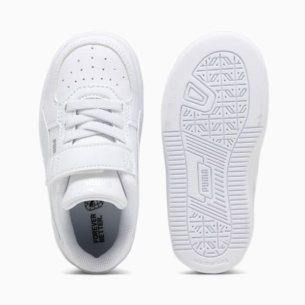 Tenis PUMA Caven 2.0 para bebés, PUMA White-PUMA Silver-PUMA Black, extralarge