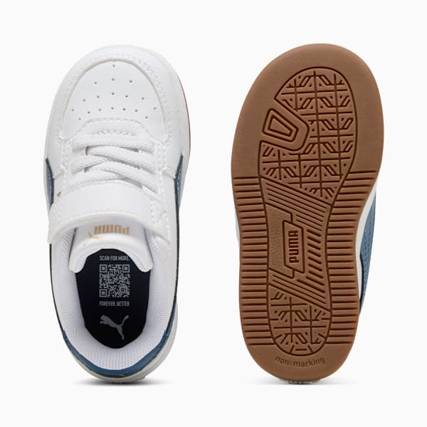Caven 2.0 Toddlers' Easy On Sneakers, PUMA White-Dark Indigo-Gum, extralarge
