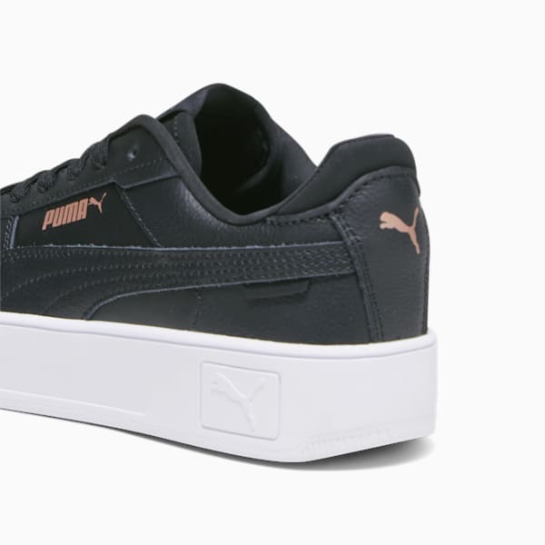 Carina Street Big Kids' Sneakers, PUMA Black-PUMA Black-Rose Gold-PUMA White, extralarge