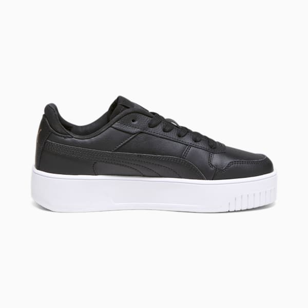 Carina Street Big Kids' Sneakers, PUMA Black-PUMA Black-Rose Gold-PUMA White, extralarge