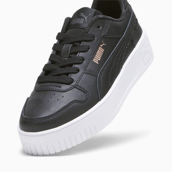 Tenis para Adolescente Carina Street, PUMA Black-PUMA Black-Rose Gold-PUMA White, extralarge