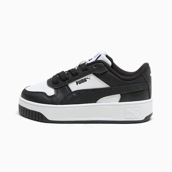 Carina Street Little Kids' Sneakers, PUMA White-PUMA Black, extralarge