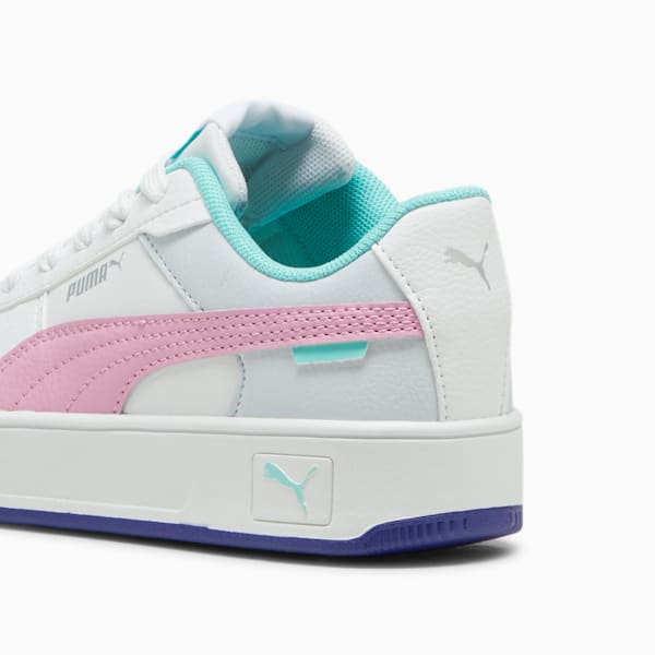 Carina Street Little Kids' Sneakers, PUMA White-Mauved Out-Mint, extralarge