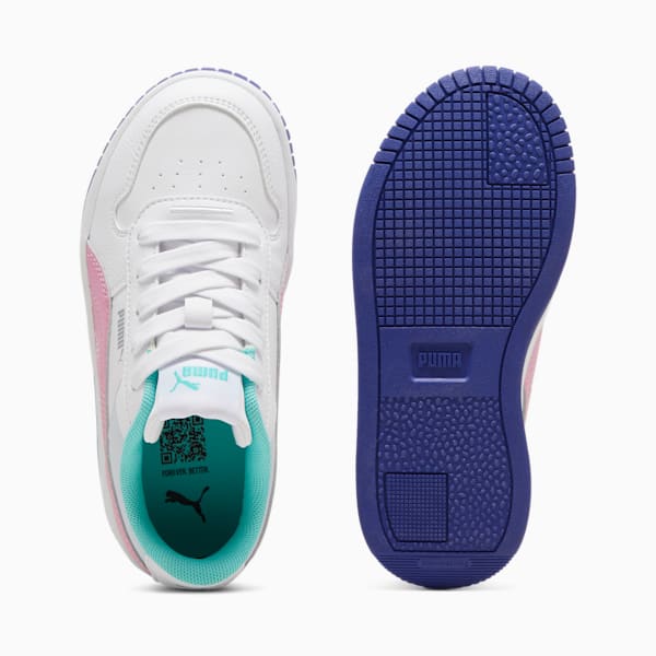 Carina Street Little Kids' Sneakers, PUMA White-Mauved Out-Mint, extralarge
