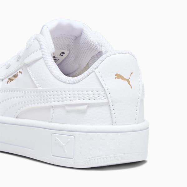 Carina Street Toddlers' Sneakers, PUMA White-PUMA White-PUMA Gold, extralarge