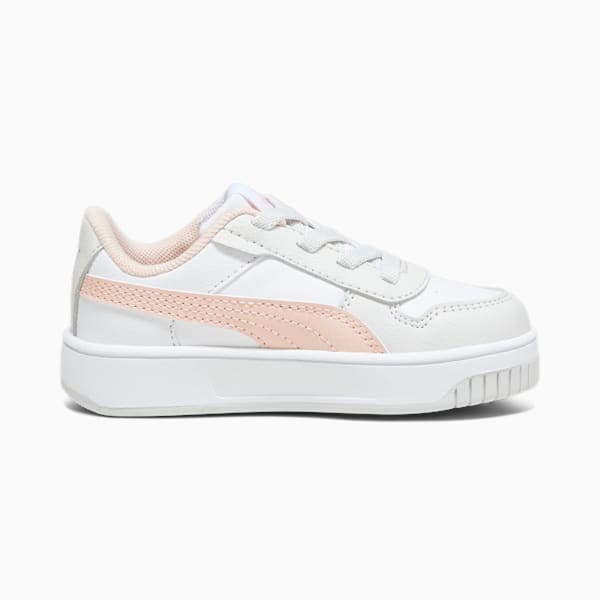 Carina Street Toddlers' Sneakers, PUMA White-Rose Dust-Feather Gray, extralarge