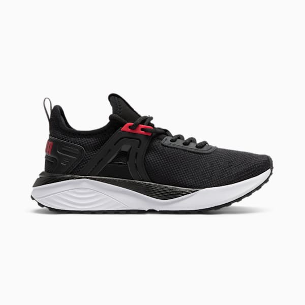 Pacer 23 Big Kids' Sneakers, PUMA Black-For All Time Red, extralarge