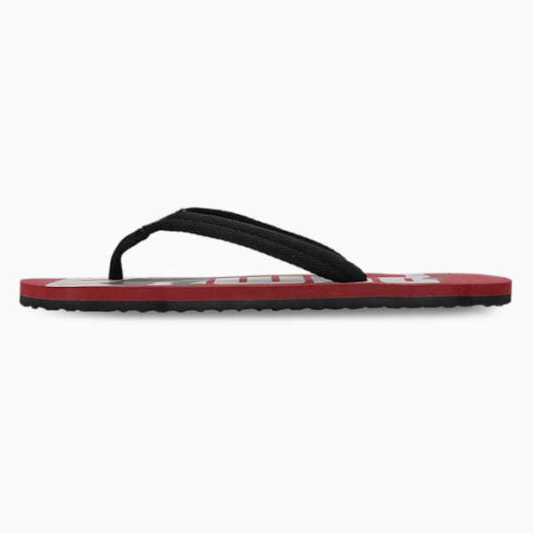 PUMA Logo Men's Flip-Flops, Chili Oil-PUMA Black-Quarry, extralarge-IND