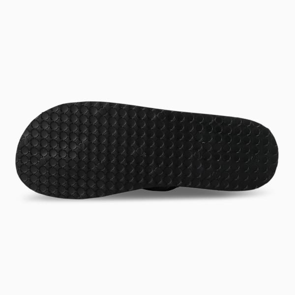 Logo Men's Flip-Flops, Limestone-QUIET SHADE-PUMA Black, extralarge-IND