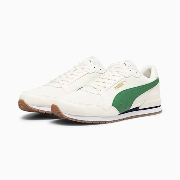 ST Runner V3 75 Years Unisex Sneakers, Warm White-Archive Green-Gold, extralarge-AUS