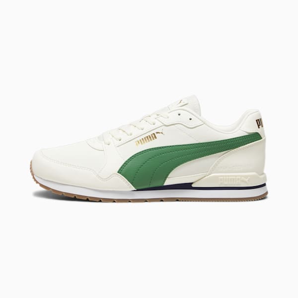 ST Runner V3 75 Years Unisex Sneakers, Warm White-Archive Green-Gold, extralarge-AUS