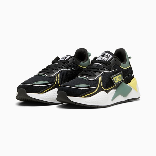 Sneakers PUMA x SPONGEBOB SQUAREPANTS RS-X, jeune, PUMA Black-Lemon Meringue, extralarge