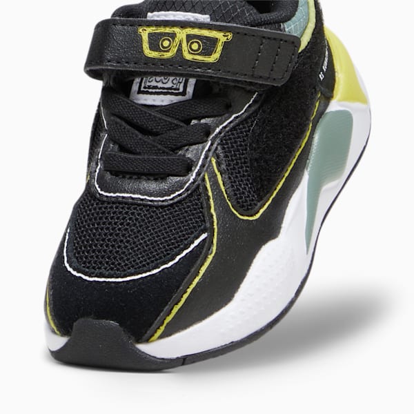 ベビー PUMA x スポンジ・ボブ RS-X スニーカー 12-16cm, PUMA Black-Lemon Meringue, extralarge-JPN