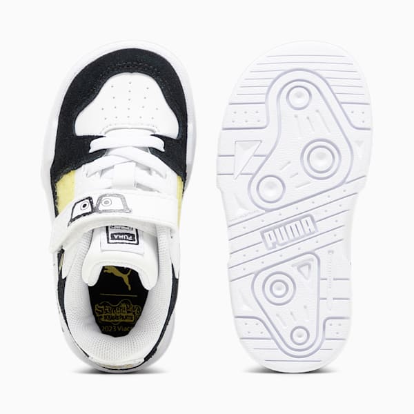 Tenis Bebés Slipstream PUMA x BOB ESPONJA, PUMA White-PUMA Black, extralarge