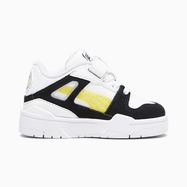 Tenis Bebés Slipstream PUMA x BOB ESPONJA, PUMA White-PUMA Black, extralarge