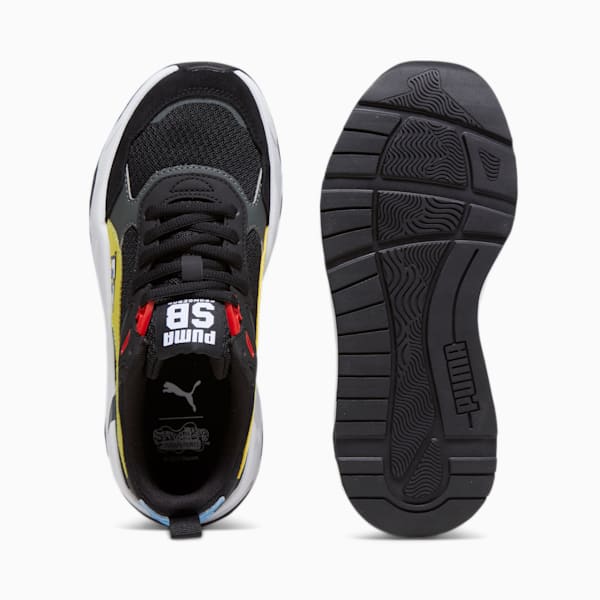 PUMA x SPONGEBOB SQUAREPANTS Trinity Youth Sneakers, PUMA Black-Celandine-Shadow Gray, extralarge-IND