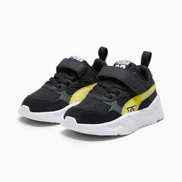 PUMA x SPONGEBOB SQUAREPANTS Trinity Toddlers' Sneakers, PUMA Black-Celandine-Shadow Gray, extralarge-IND