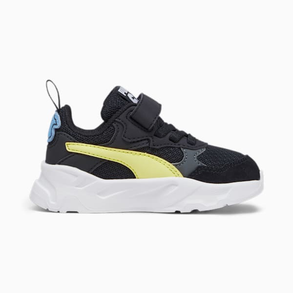PUMA x SPONGEBOB SQUAREPANTS Trinity Toddlers' Sneakers, PUMA Black-Celandine-Shadow Gray, extralarge-IND
