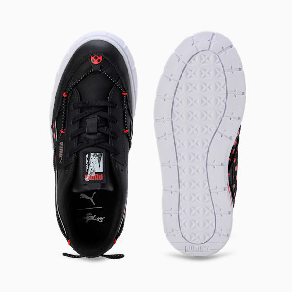 PUMA x MIRACULOUS Mayze Stack Kids' Sneakers, PUMA Black-PUMA Red, extralarge-IND