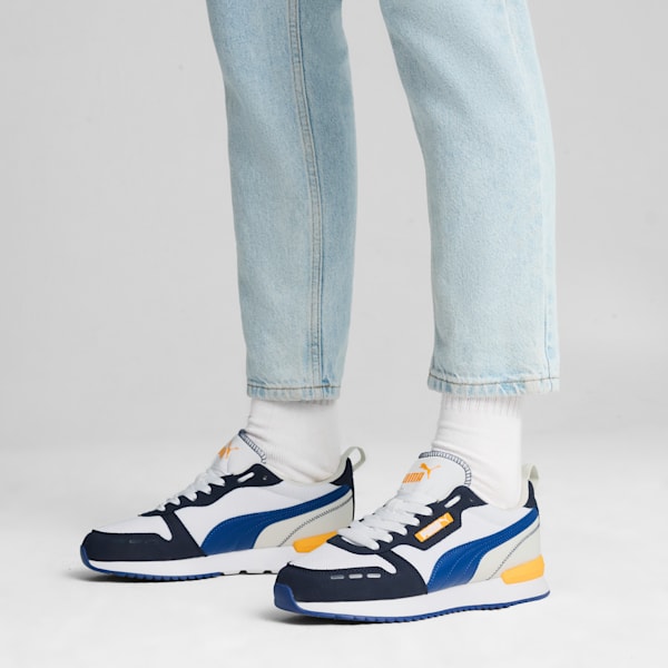 R78 Sneakers, New Navy-Clyde Royal-Tangerine, extralarge-IND