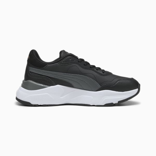 Cassia Rose Women's Sneakers, PUMA Black-Shadow Gray-Rose Gold, extralarge-IND