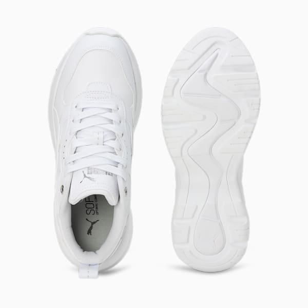Cilia Wedge Women's Sneakers, PUMA White-PUMA White-PUMA Silver, extralarge-IND