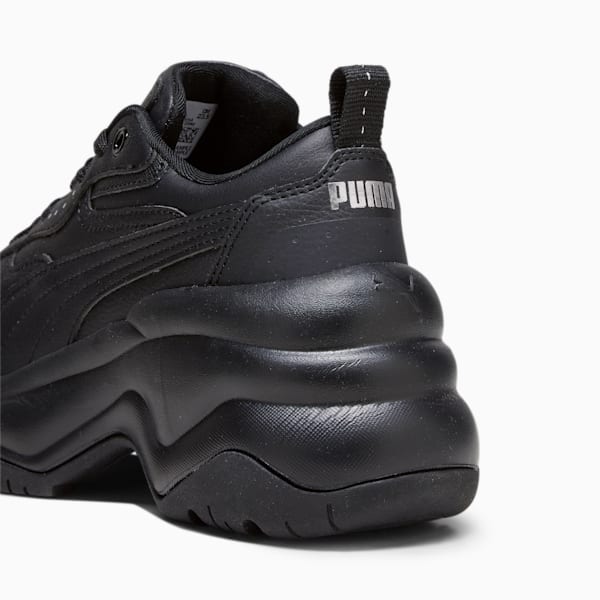 ウィメンズ シリア ウェッジ スニーカー, PUMA Black-PUMA Black-PUMA Silver, extralarge-JPN