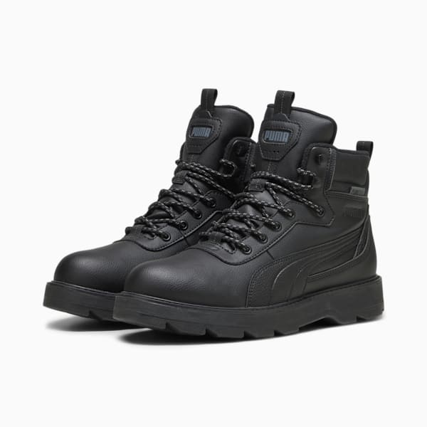 Botas Desierto v3 Puretex para hombre, PUMA Black-PUMA Black, extralarge