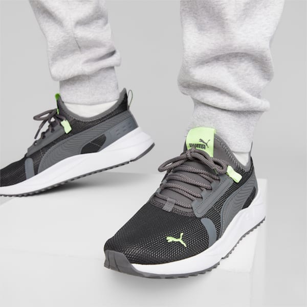Pacer Future Street MU Sneakers, Cool Dark Gray-Cool Dark Gray-Speed Green, extralarge