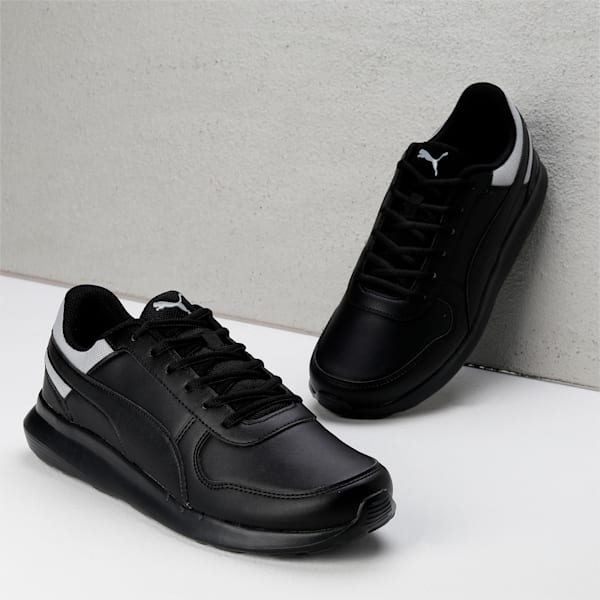 Dexfly V1 Men's Sneakers, PUMA Black-Cool Mid Gray, extralarge-IND