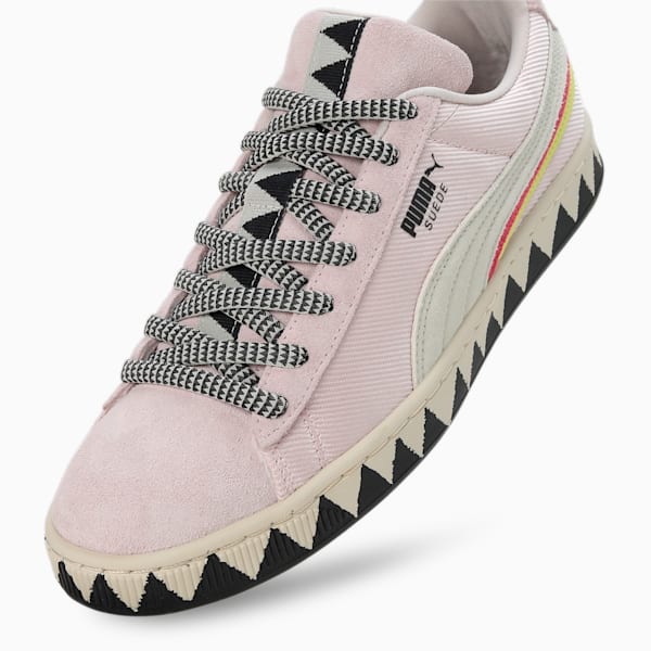 PUMA x lemlem Suede Women's Sneakers, Frosty Pink-Ghost Pepper, extralarge-IND