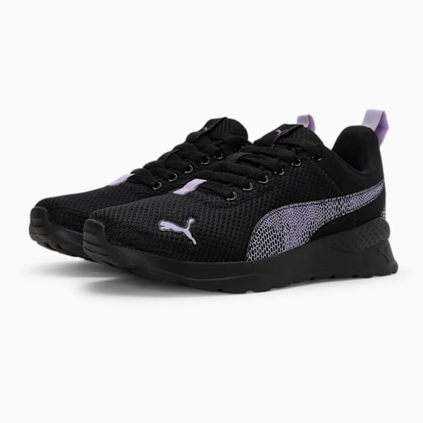 Anzarun Camo Women's Sneakers, PUMA Black-Vivid Violet, extralarge-IND