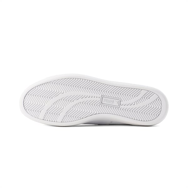 ユニセックス スマッシュ キャット SL ミュール スニーカー, PUMA White-Feather Gray, extralarge-JPN