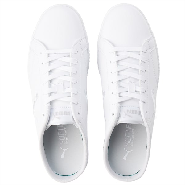 ユニセックス スマッシュ キャット SL ミュール スニーカー, PUMA White-Feather Gray, extralarge-JPN