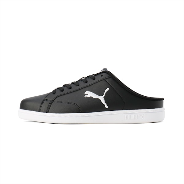 ユニセックス スマッシュ キャット SL ミュール スニーカー, PUMA Black-PUMA White, extralarge-JPN