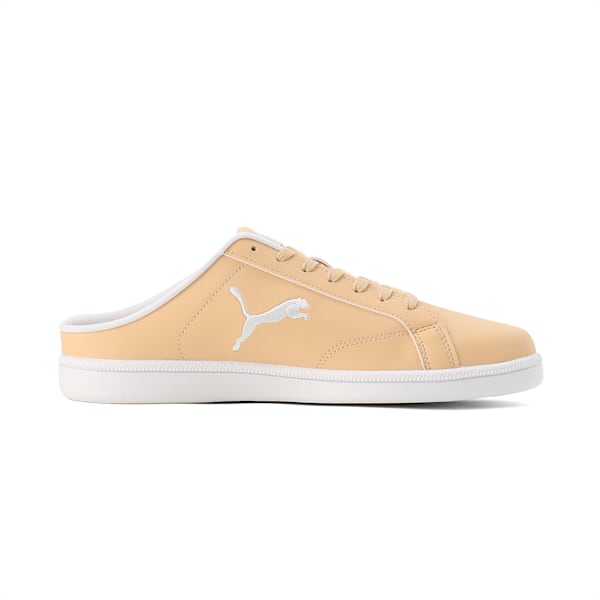 ユニセックス スマッシュ キャット SL ミュール スニーカー, Pebble-PUMA White, extralarge-JPN