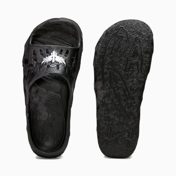 MB.03 Basketball Slides, PUMA Black-Feather Gray-Dark Coal, extralarge-IND