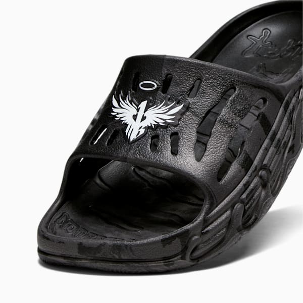 MB.03 Basketball Unisex Slides, PUMA Black-Feather Gray-Dark Coal, extralarge-AUS