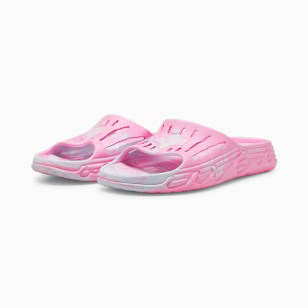 MB.03 Basketball Unisex Slides, Pink Delight-Dewdrop, extralarge-IND