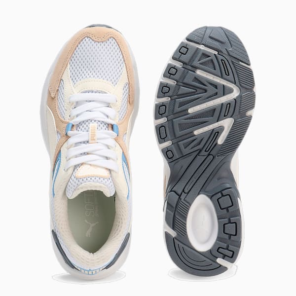 ウィメンズ ミレニオ スニーカー, PUMA White-Cashew-Warm White
