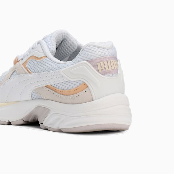ウィメンズ ミレニオ スニーカー, PUMA White-PUMA White-Cashew