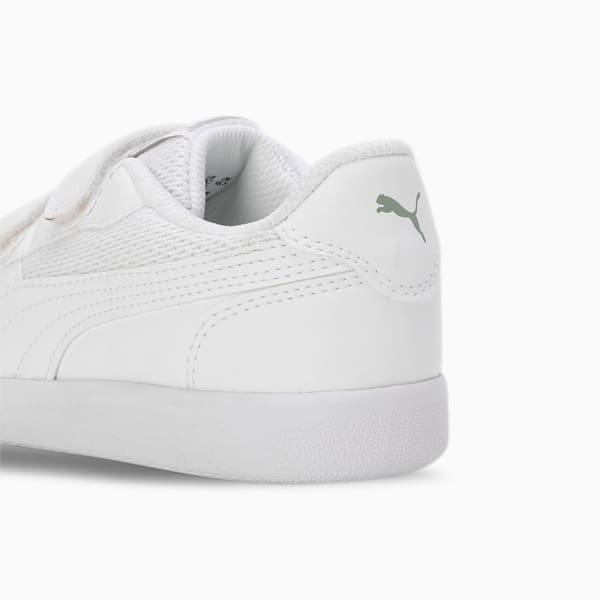 PUMA Punch Kid's Sneakers, Puma White-Puma White, extralarge-IND