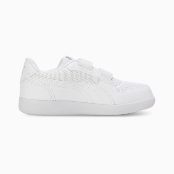 PUMA Punch Kid's Sneakers, Puma White-Puma White, extralarge-IND