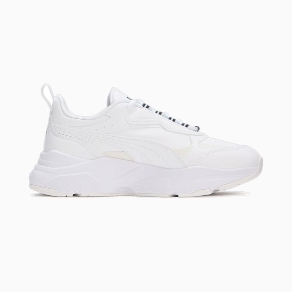 ウィメンズ カシーア SL プーマ スニーカー, PUMA White-PUMA Navy
