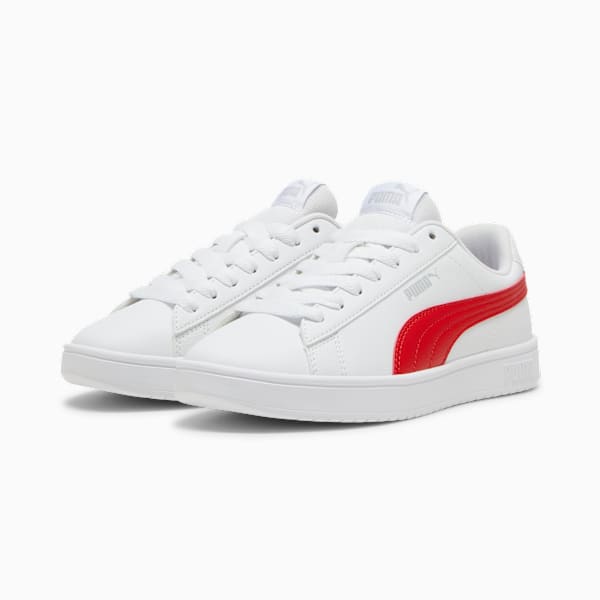 Tenis Adolescente Rickie Classic, PUMA White-For All Time Red, extralarge